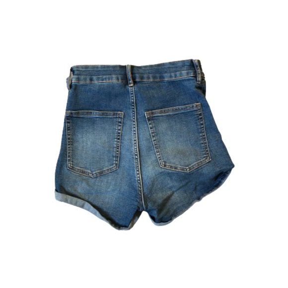 H&M Divided Mom Fit Denim Shorts - Picture 2 of 2